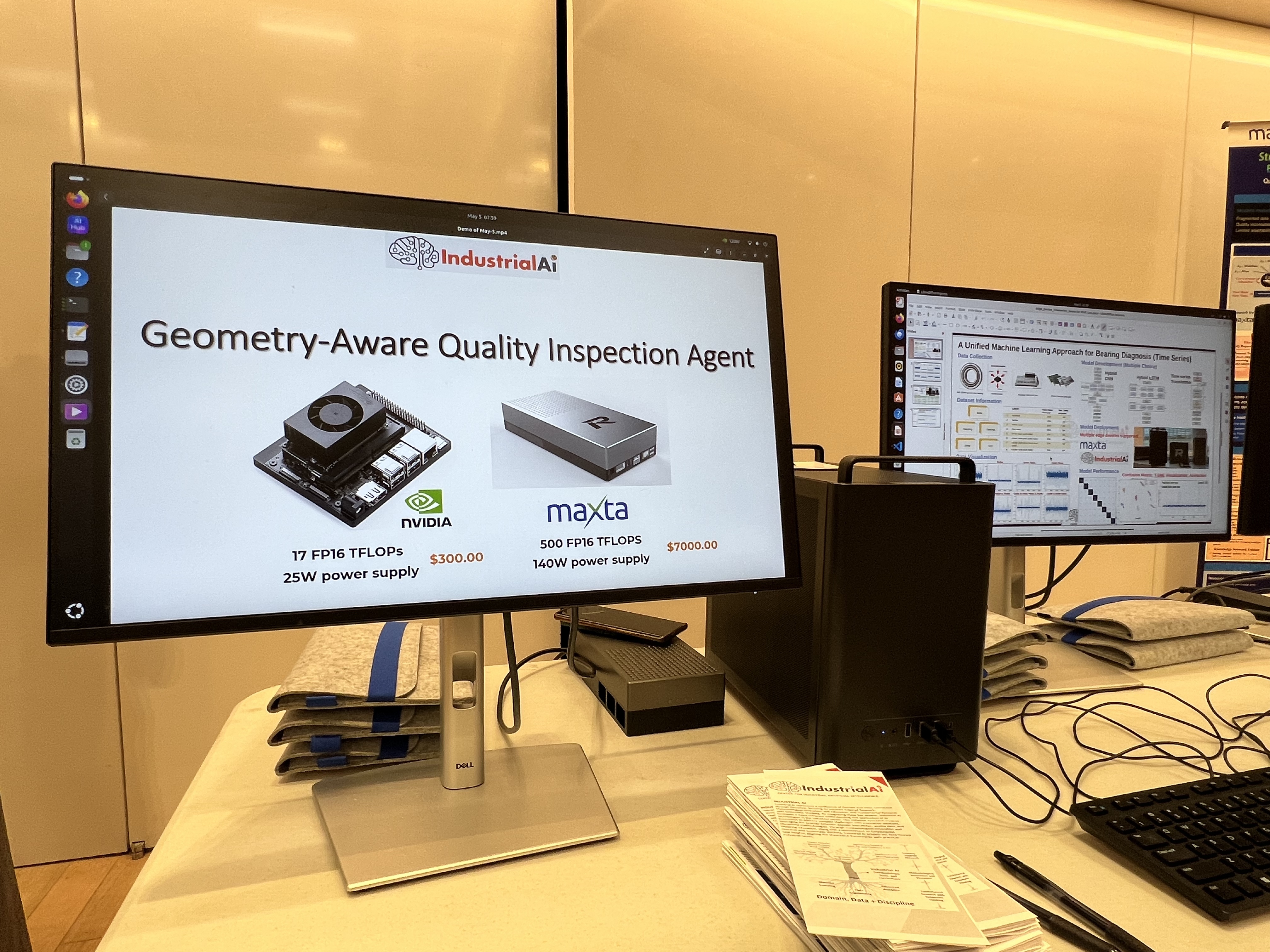 Maxta, AI for Smart Manufacturing Productivity Forum に機器スポンサー兼出展企業として参加