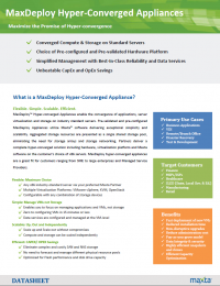 RPDF_MaxDeploy Hyper-Converged Appliances