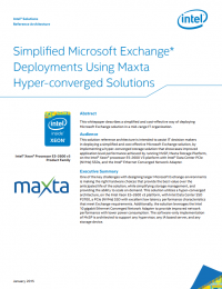 RPDF_Simplified Microsoft Exchange Deployments Using Maxta